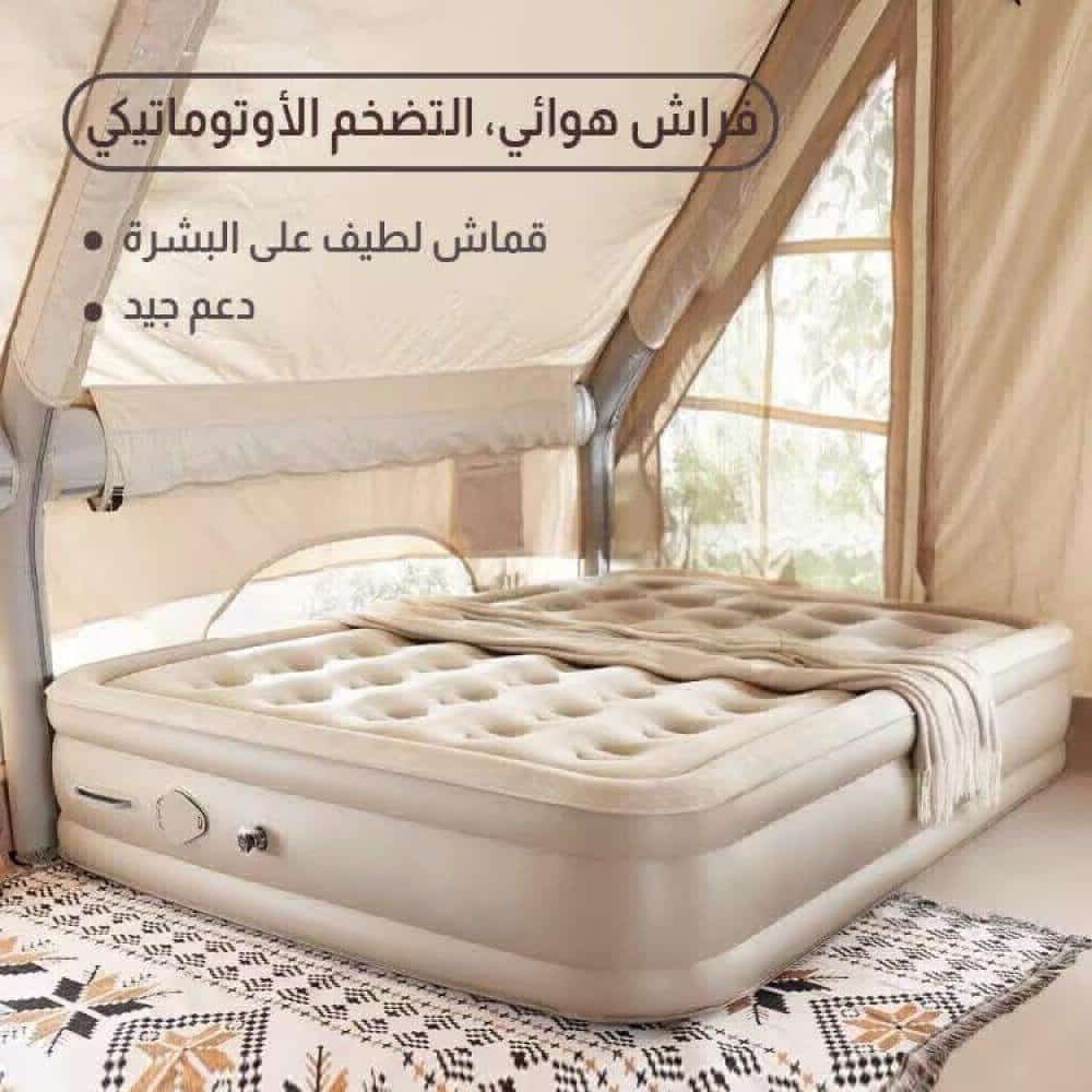 فراش هوائي طبي مع جهاز نفخ وشفط الهواء