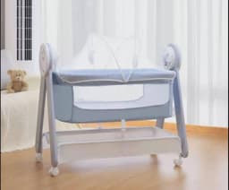 سرير اطفال مزود بجهاز mb3 أيضا هزاز بعدة سرعات 3