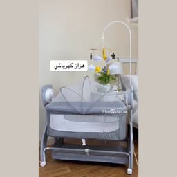 سرير اطفال مزود بجهاز mb3 أيضا هزاز بعدة سرعات 5