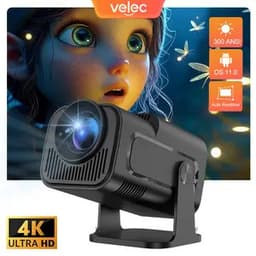 بروجكتر سينمائي عالي الدقه 4K يدعم تقنيه انعكاس الهاتف وبحجم شاشه يصل حتي 200 بوصة 2